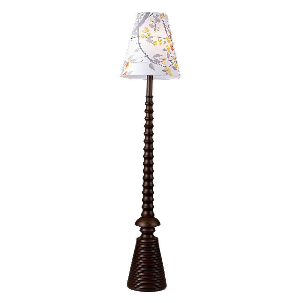 Blumennmuster Stehlampe