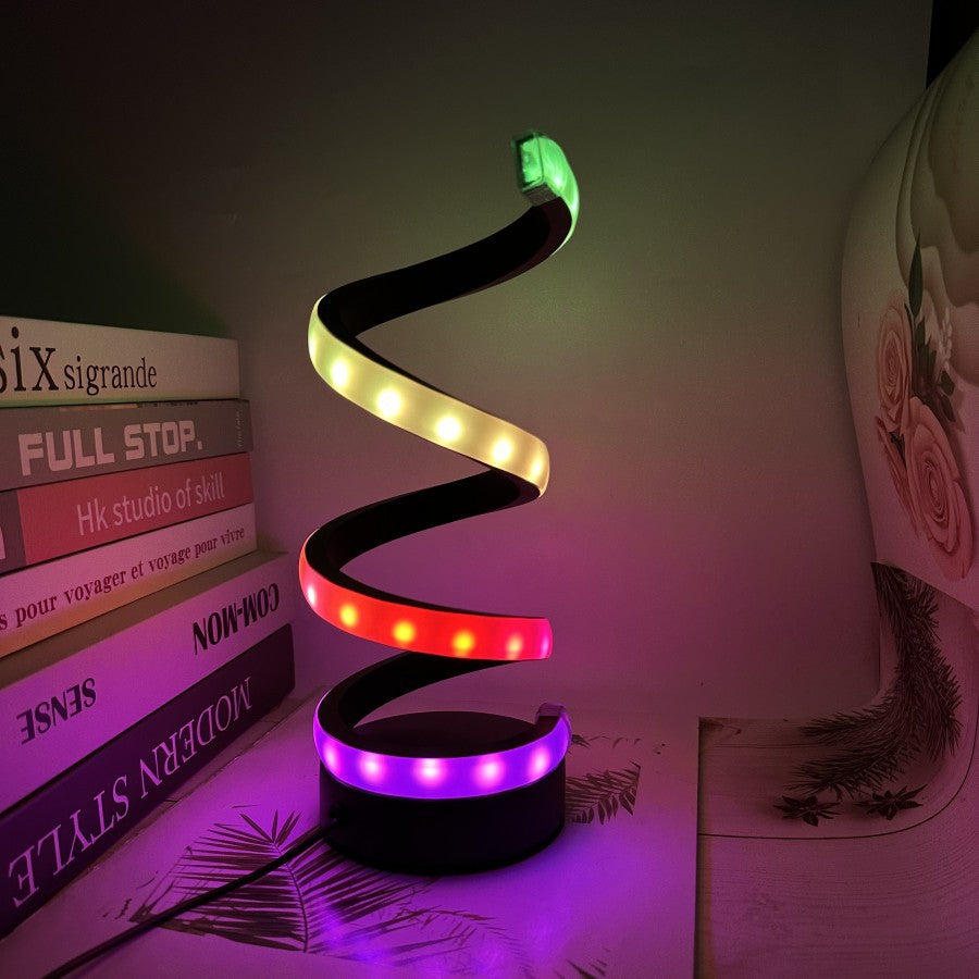 Spiral Tischlampe