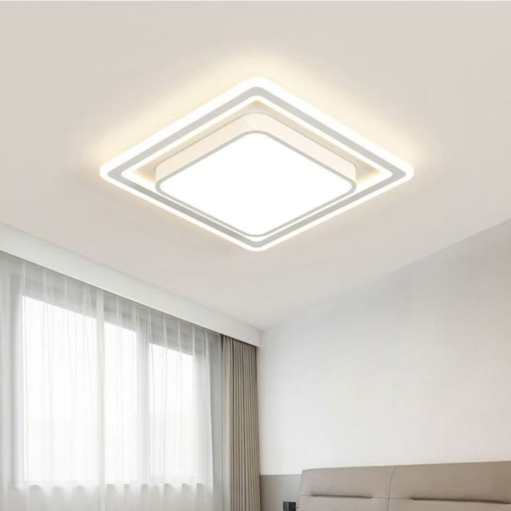 Moderne geometrische LED-Deckenleuchte