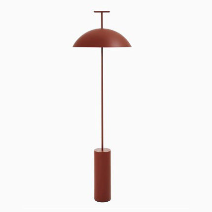 Moderne Minimalistische Stehleuchte mit zylindrischem Sockel