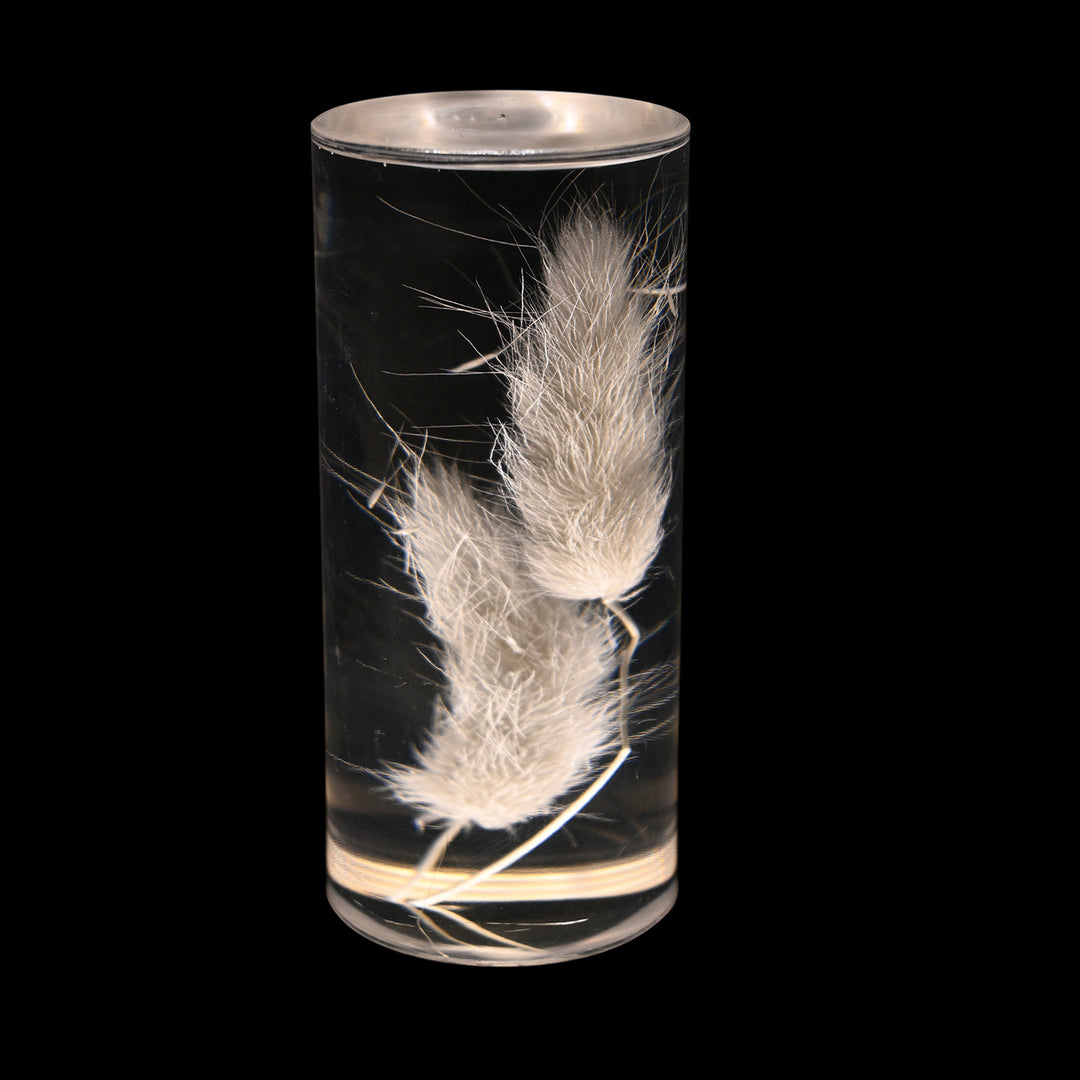 Elegante Blumenglaslampe