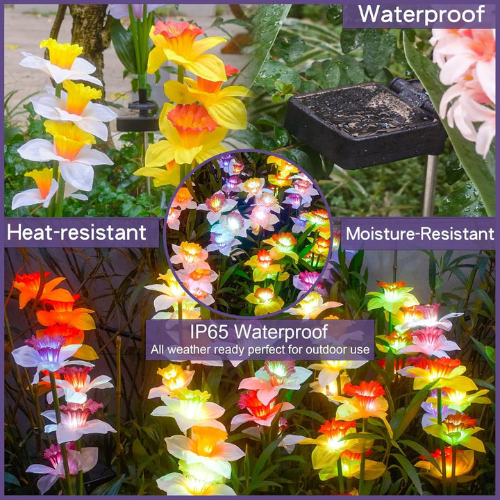 LED Dekorative Garten Orchideenlichter