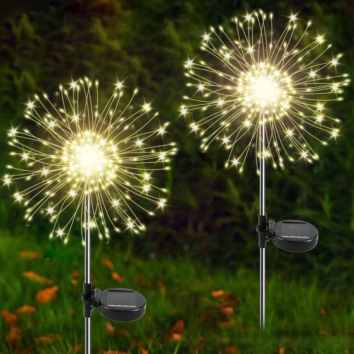 Sternenstrahl Solar Gartenstecker LED Funkel Skulptur