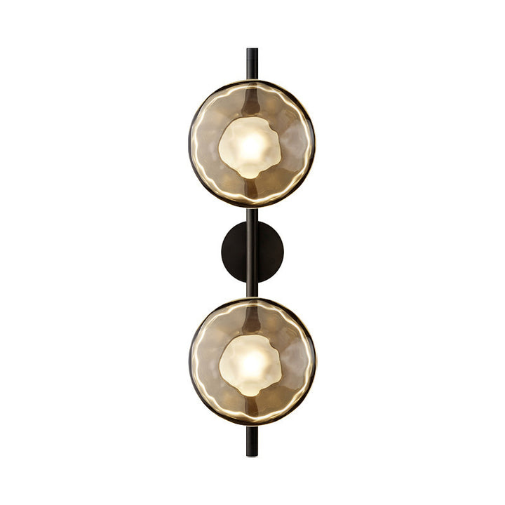 Moderne Dual-Dome Wandleuchte