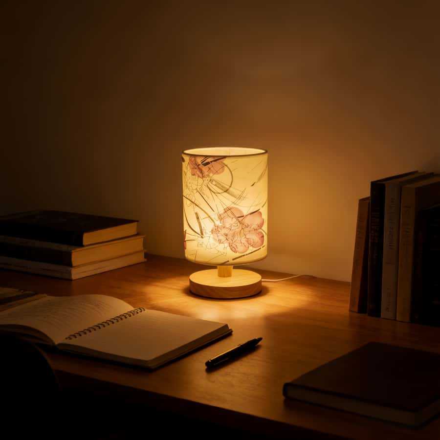 Dekorative Tischlampe