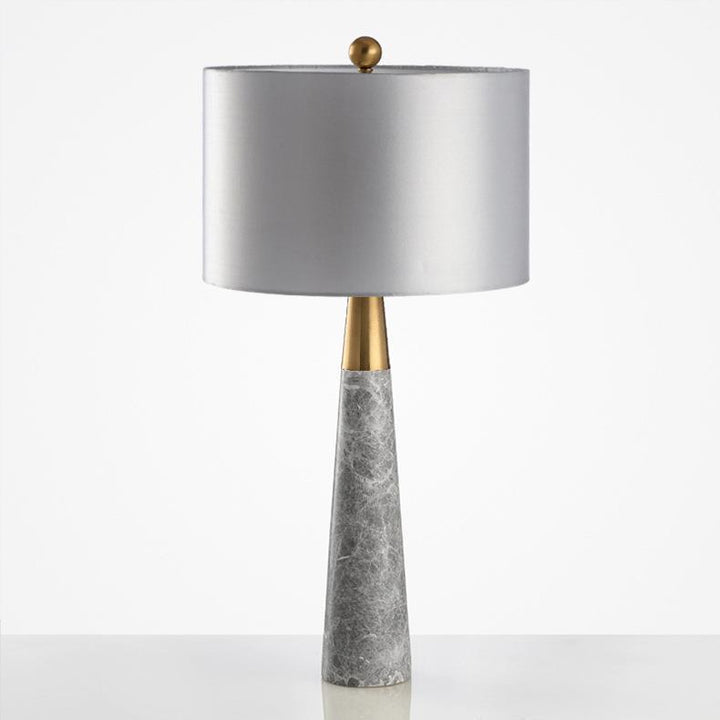 Moderne Marmorfuß Tischlampe