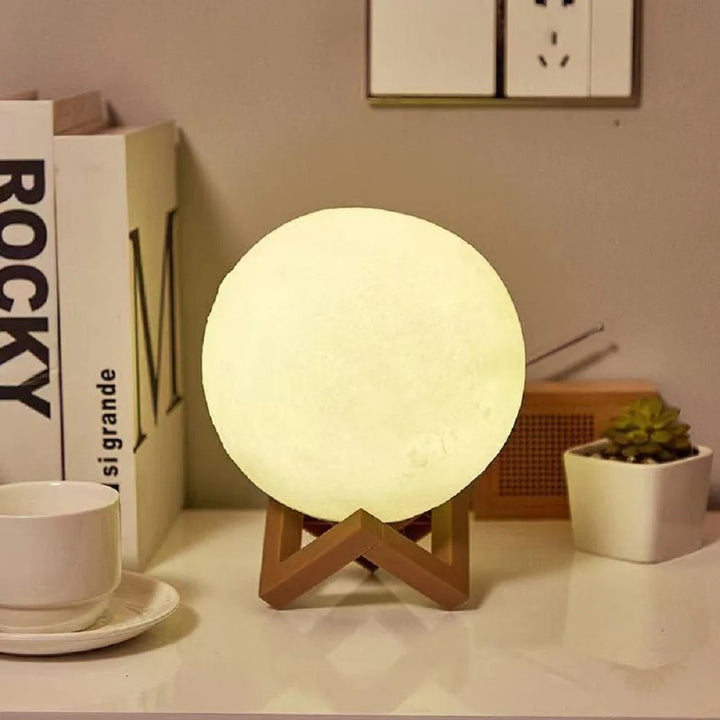 Mondphasen Tischlampe