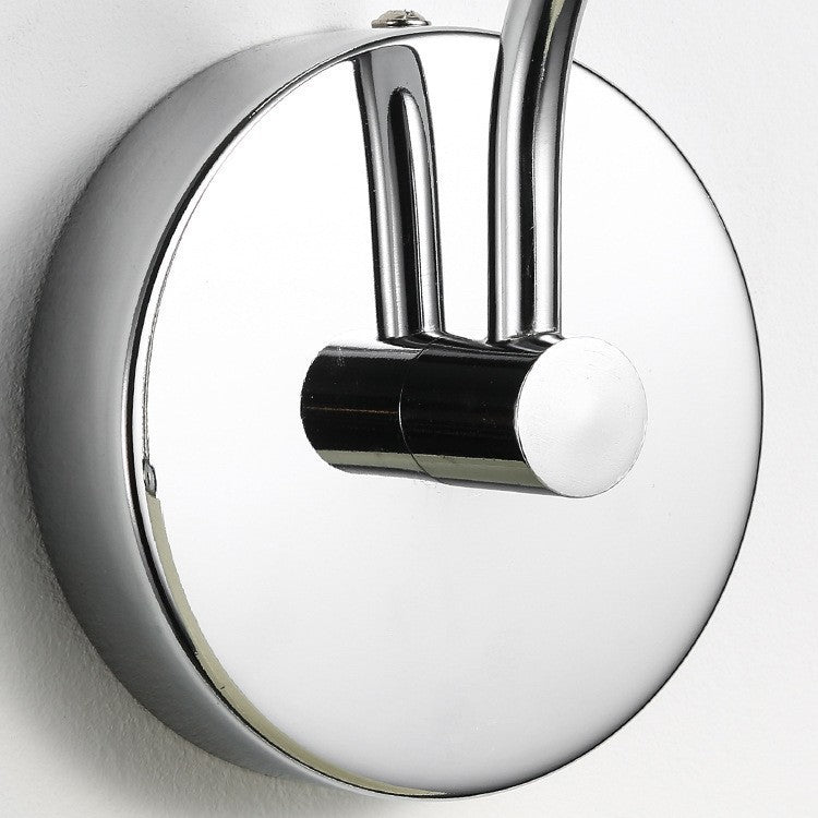 Fluted Tropfen-förmige Keramik Wandlampe mit Chrom Rückplatte