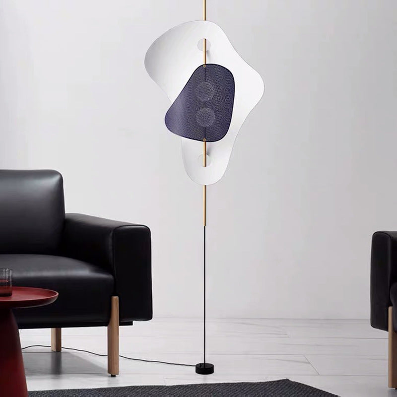 Abstract Stehlampe mit einzigartigem organischen Design