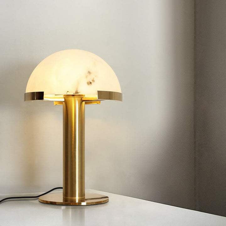 Moderne Marmor Kuppel Tischlampe