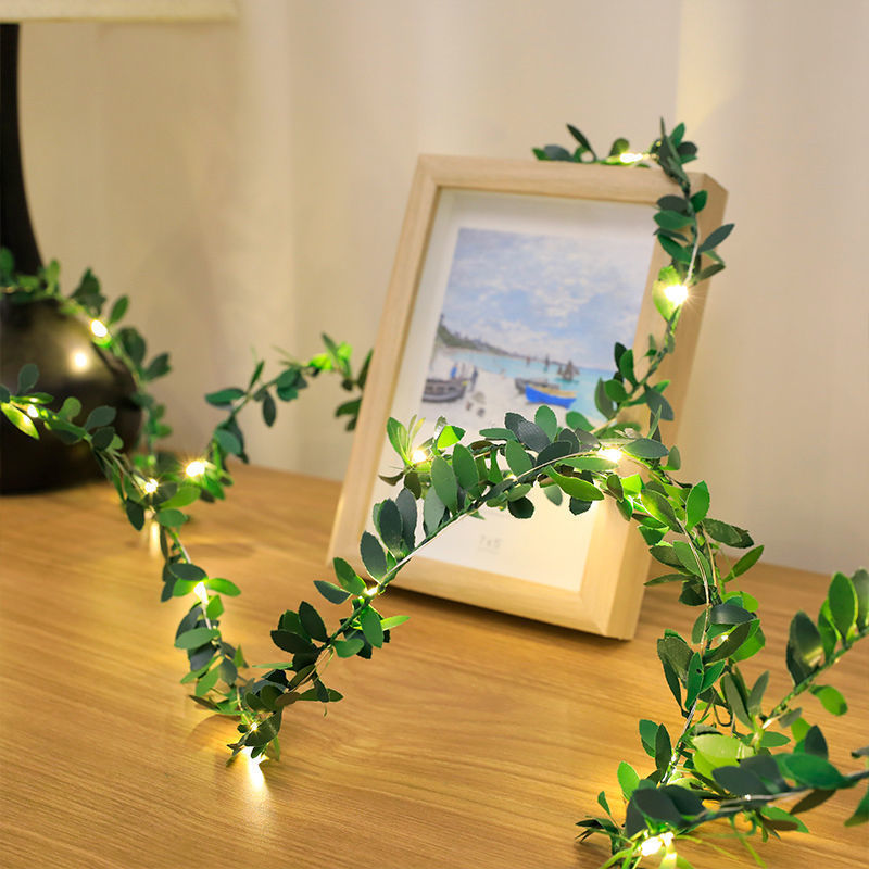 Künstliche Efeu-LED-Vorhanglichter