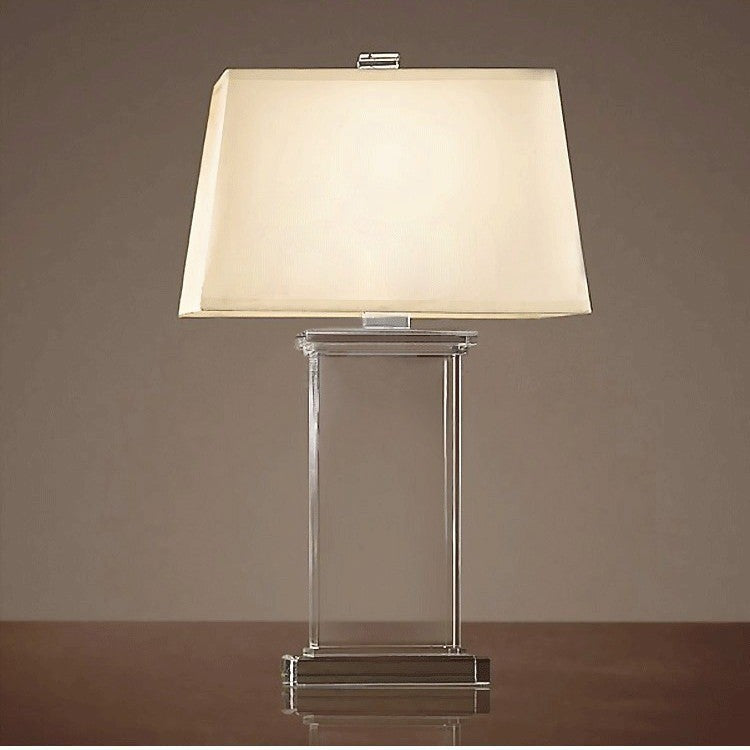 Elegante Acryl Tischlampe