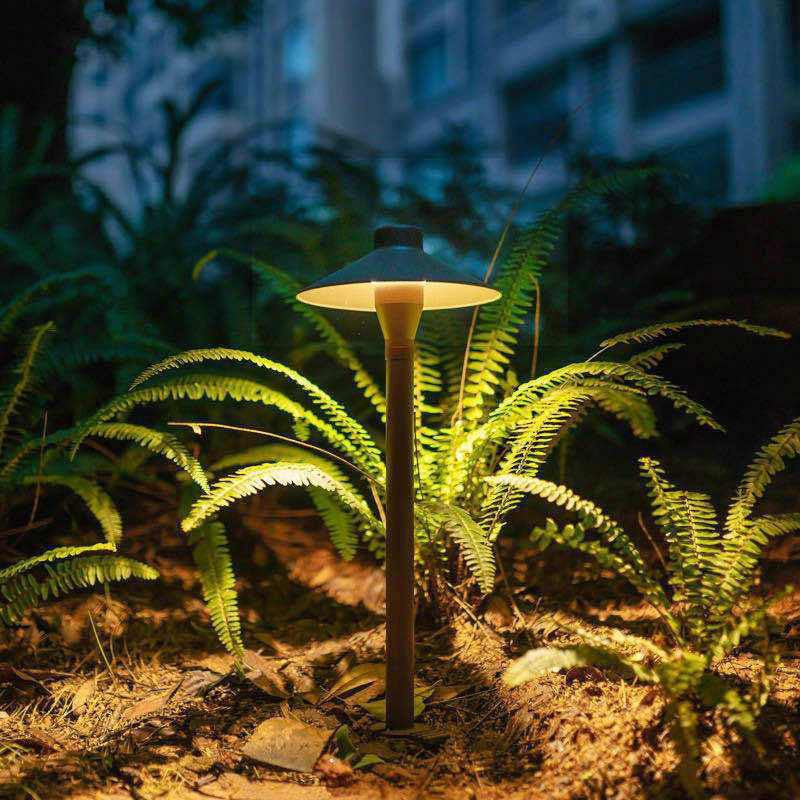 Dekorative Solar-Pilz-Wegeleuchte