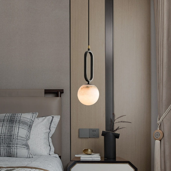 Moderne geometrische Pendelleuchte