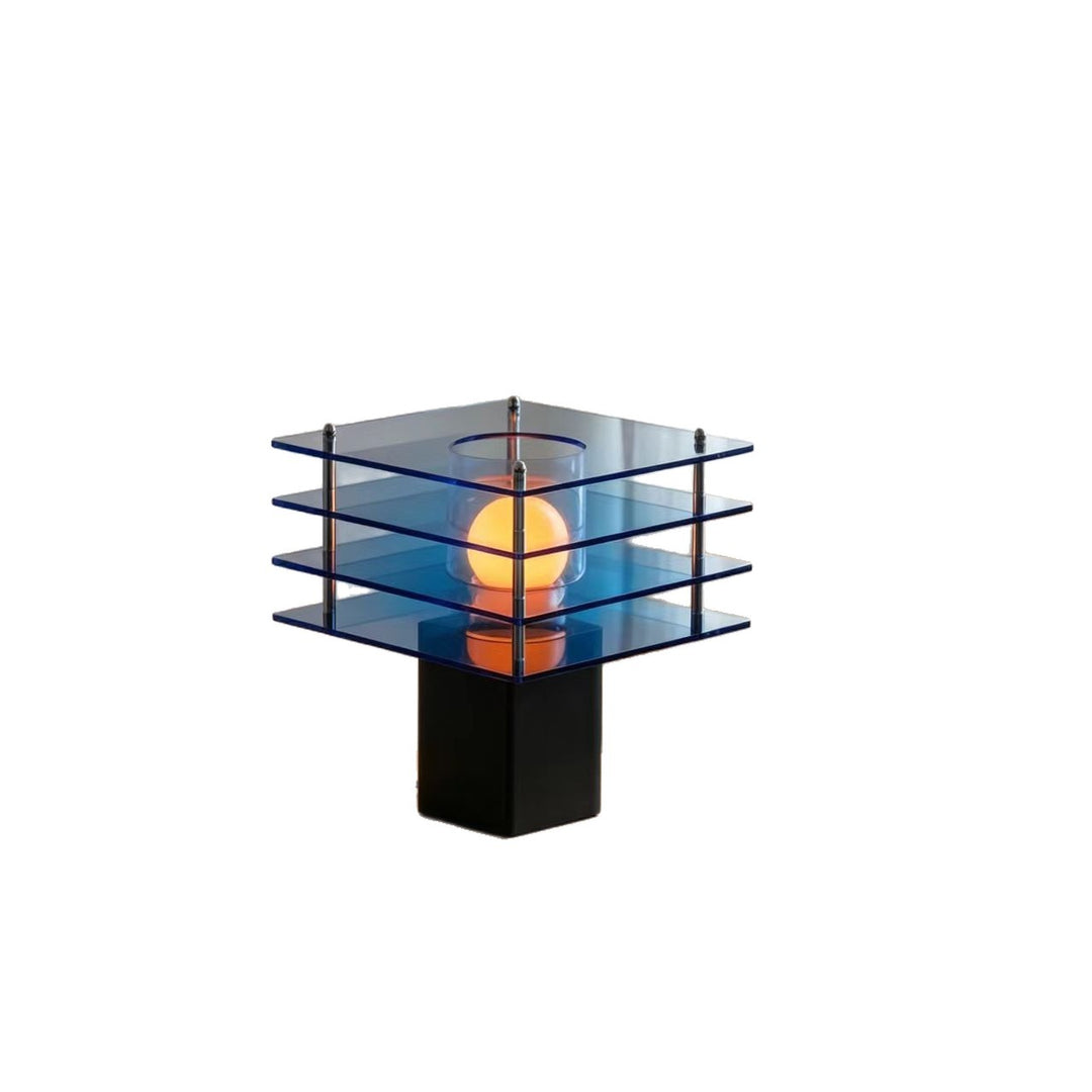 Zeitgenössische geometrische Tischlampe
