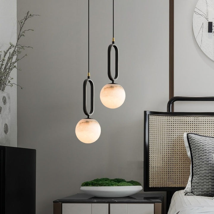 Moderne geometrische Pendelleuchte