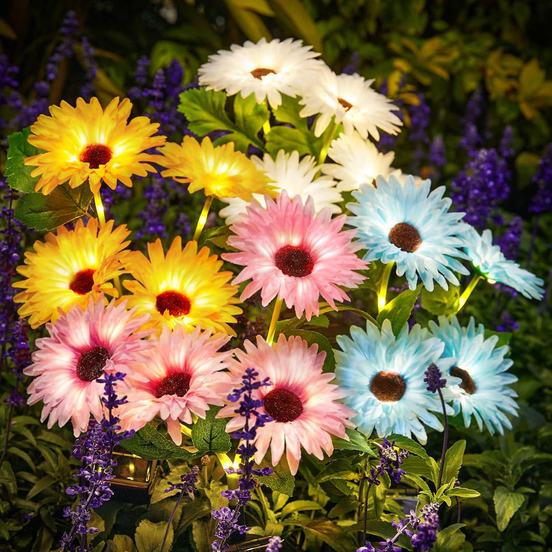 Dekorative LED Blumen Gartenlichter