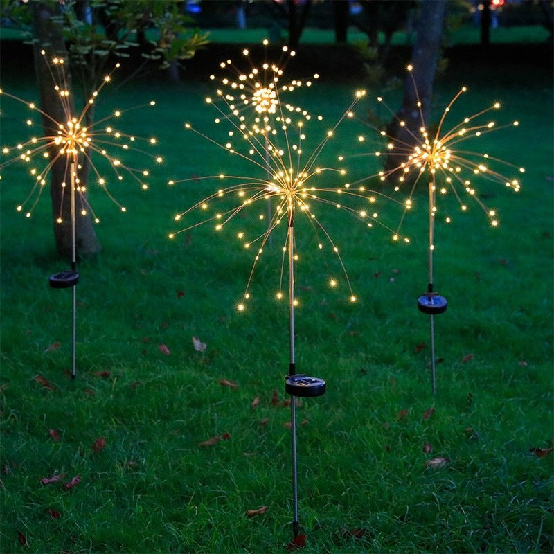 Sternenstrahl Solar Gartenstecker LED Funkel Skulptur