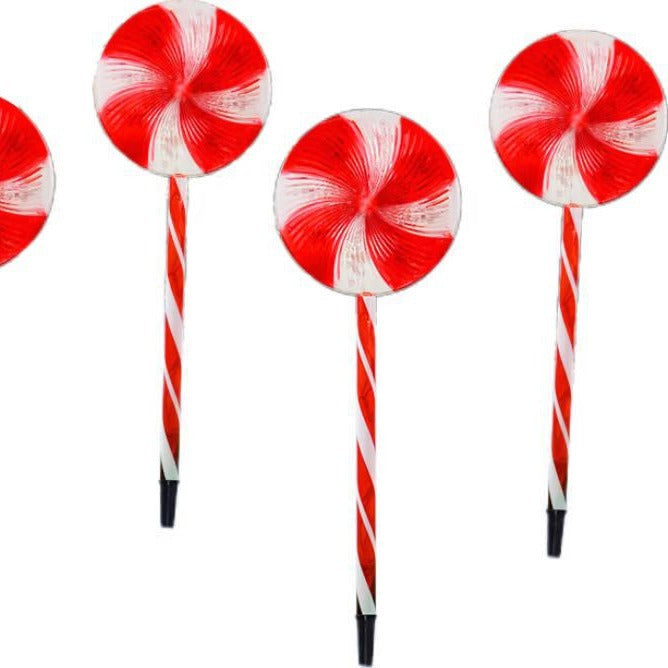 Dekorative LED-Lutscher-Gartenstecklichter