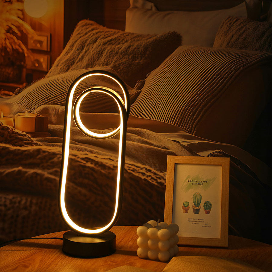 Dekorative Tischlampe