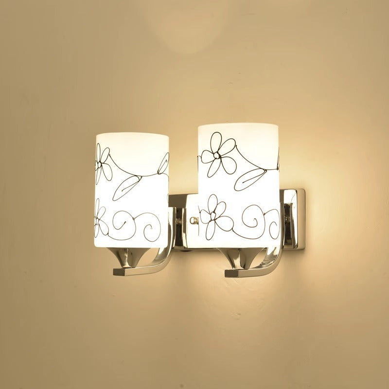 Künstlerische Blumendesign Wandlampe