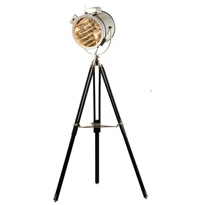 Vintage-inspirierte Dreibein-Stehlampe
