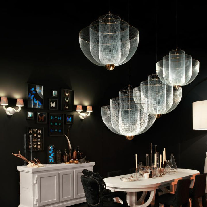 Moderne Mesh Pendelleuchte