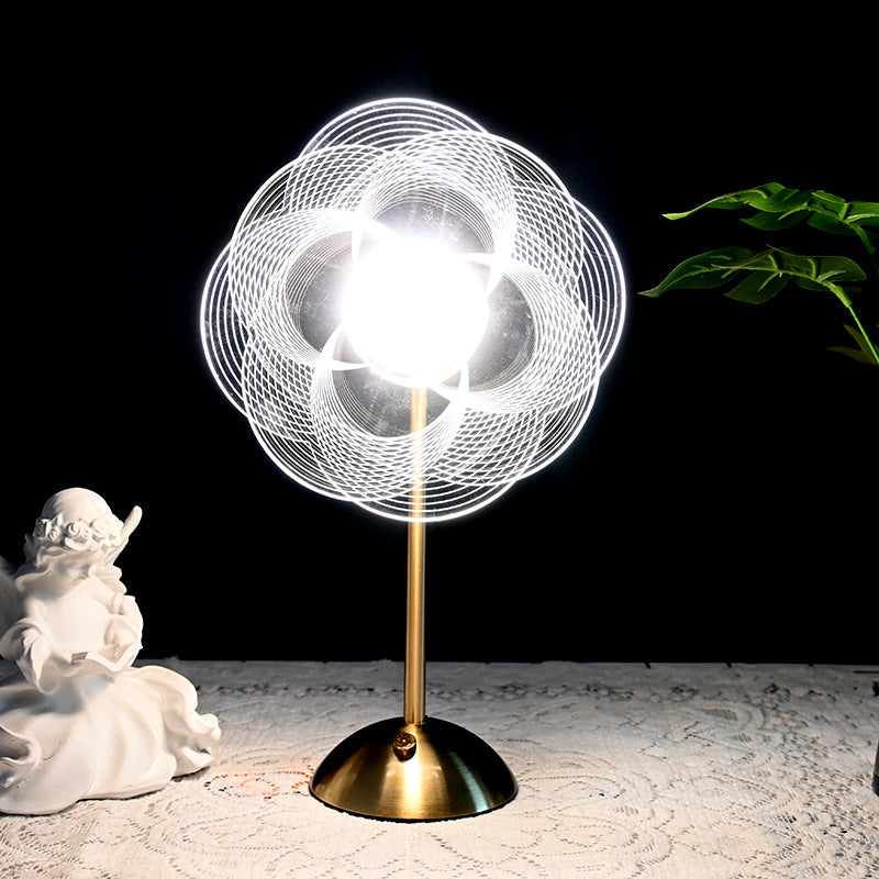 Dekorative Tischlampe