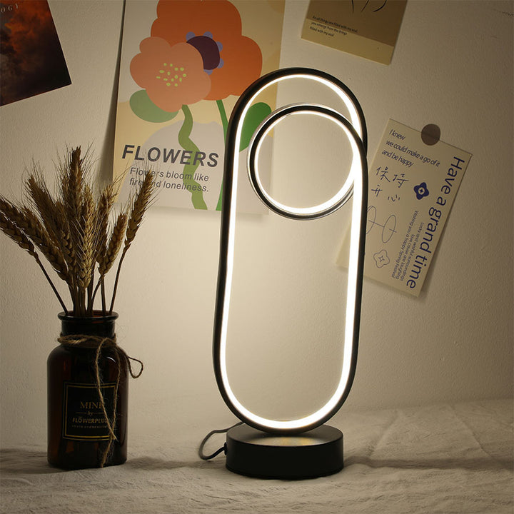 Dekorative Tischlampe