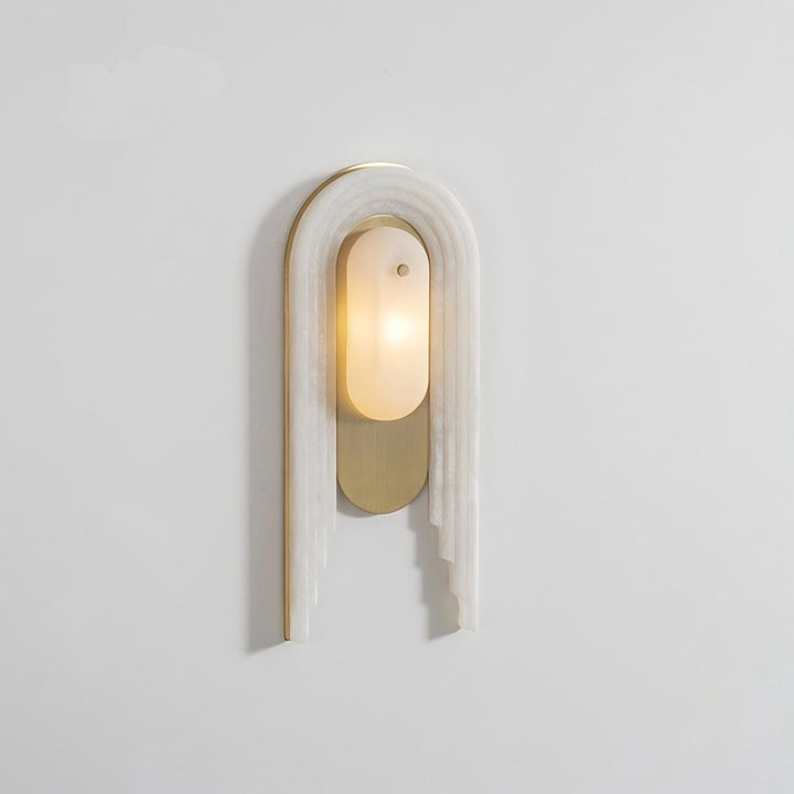 Moderne Alabaster Wandleuchte