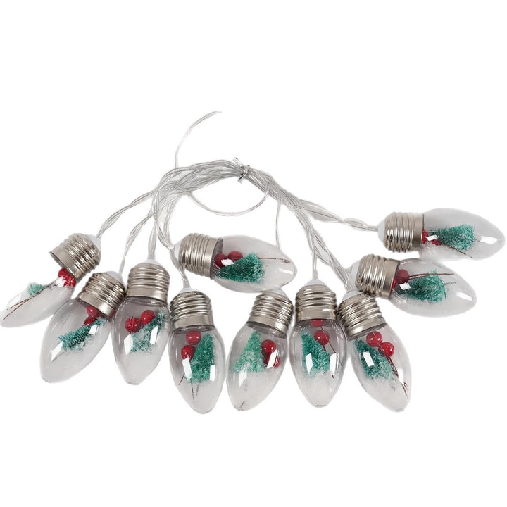 Weihnachts-Schneekugel-LED-Lampen-Lichterkette