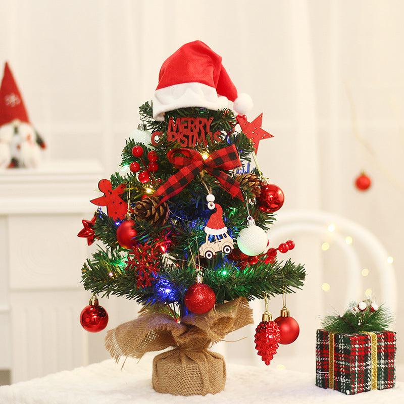 Festliche dekorative Tisch Weihnachtsbaum