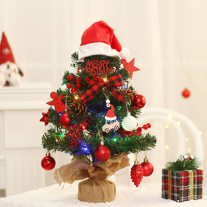 Festliche dekorative Tisch Weihnachtsbaum