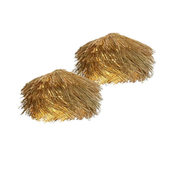 Bohemian-Stil natürliche Strohpendeleuchte