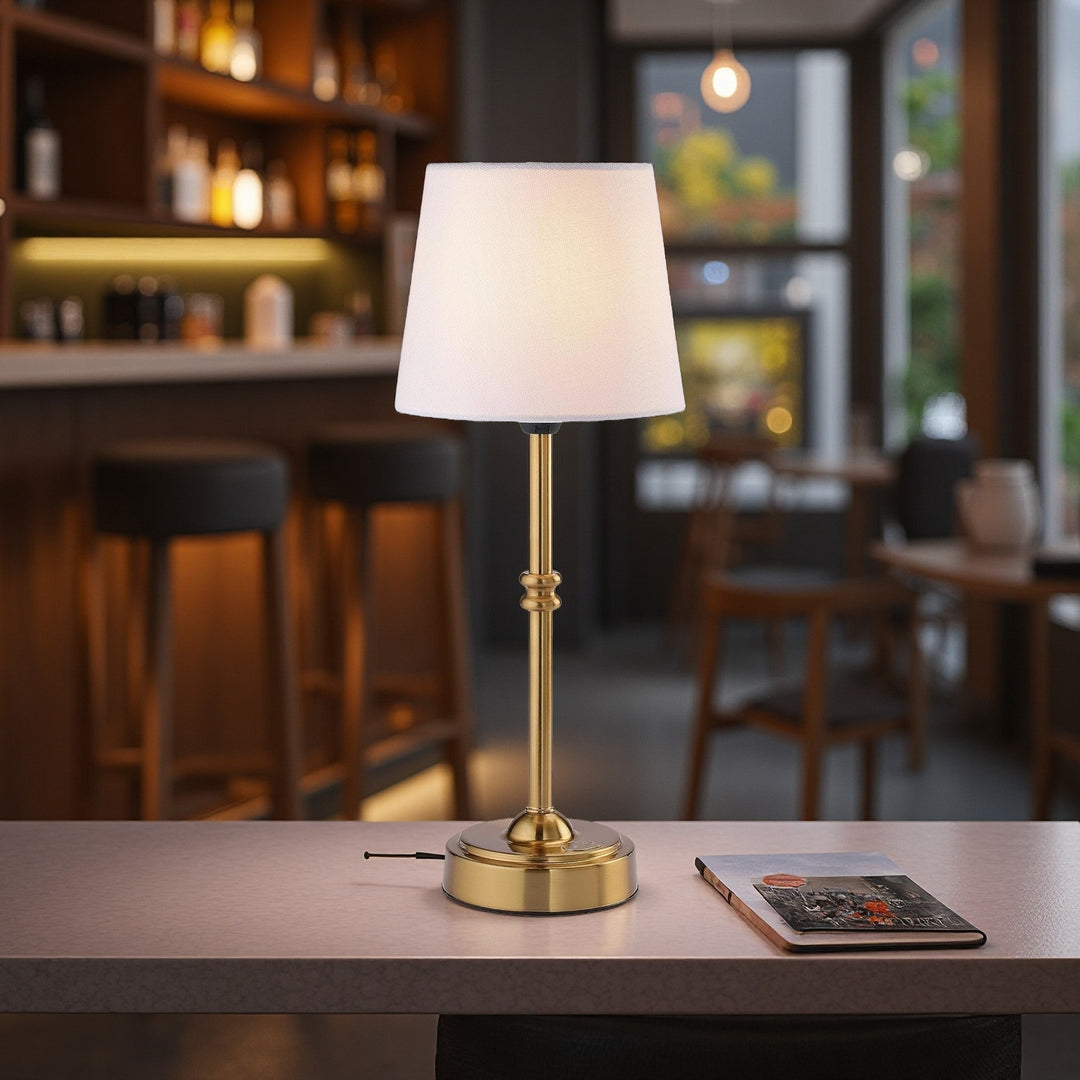 Dekorative Tischlampe