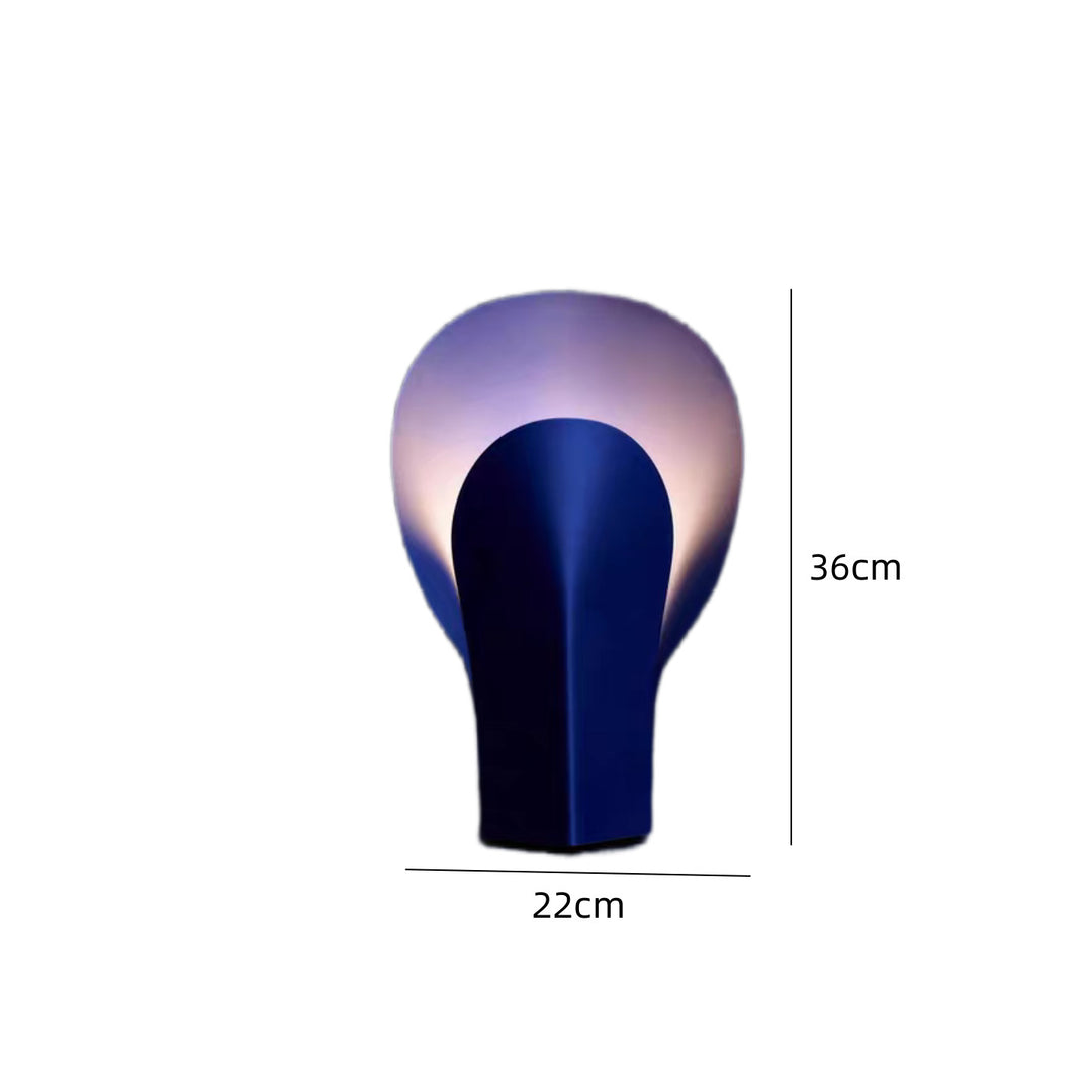Moderne Minimalistische Tischlampe mit Eleganter Rundschattierung