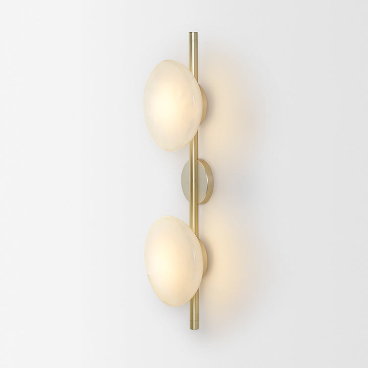 Moderne Dual-Dome Wandleuchte