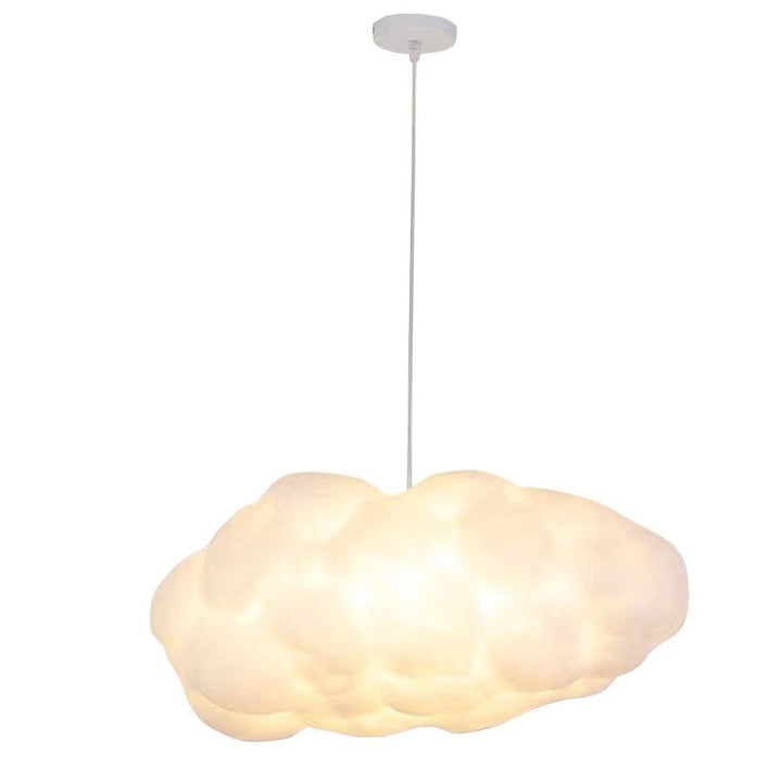Wolkenförmige Ambient-Pendelleuchte mit verstellbarem Kabel und E27-Fassung