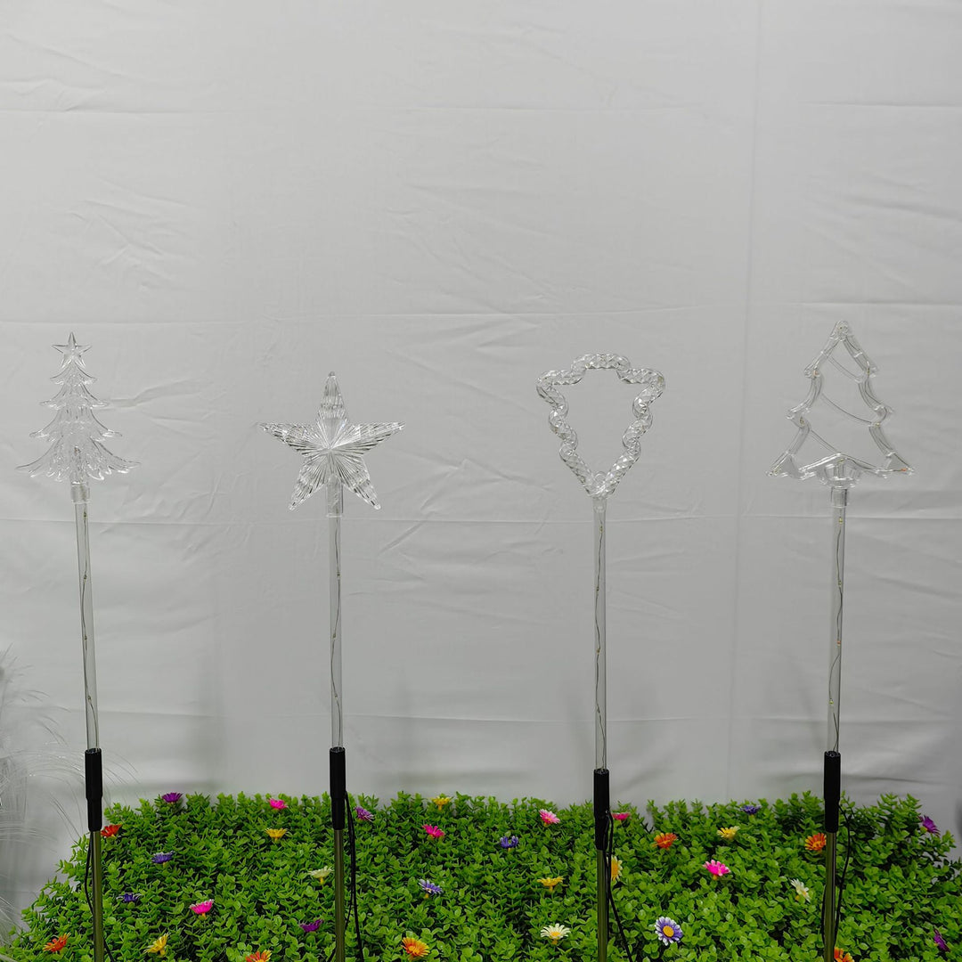 Dekorative Gartensteckerlichter