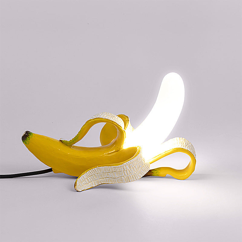 Neuheit Geschälte Banane LED Tischlampe