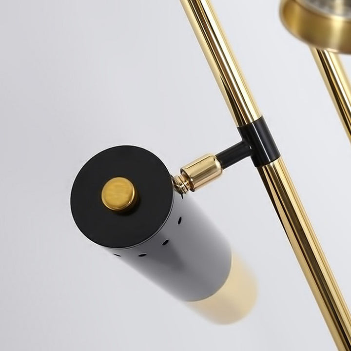 Verstellbare Mehrkopf-Stehlampe