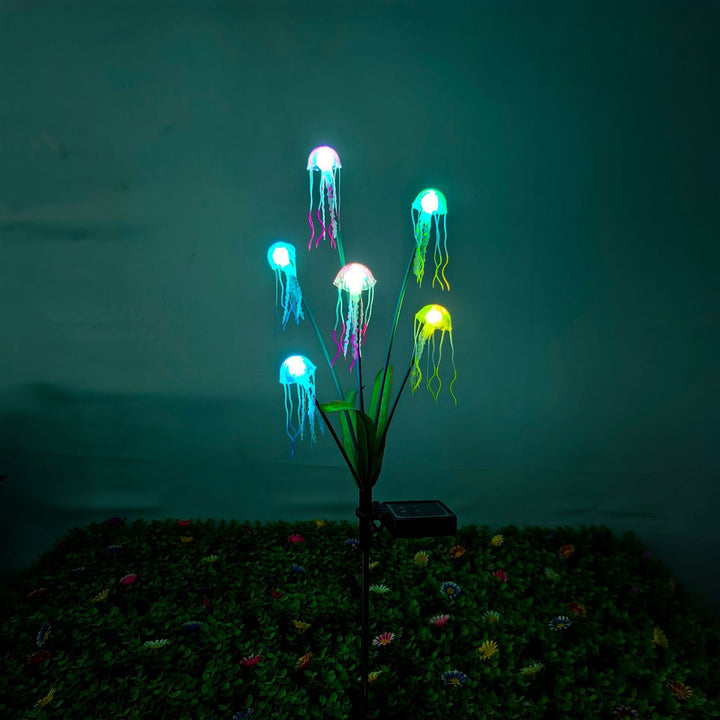 Dekorativer Quallen-LED-Lichtset