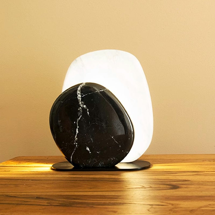 Abstrakte Marmor Dekorative Tischlampe