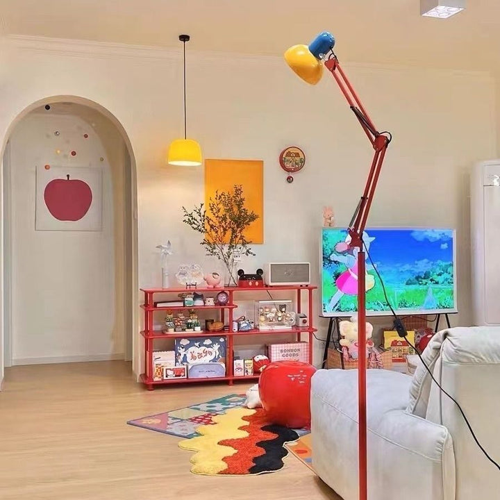 Verstellbare Moderne Stehlampe mit Farbdesign