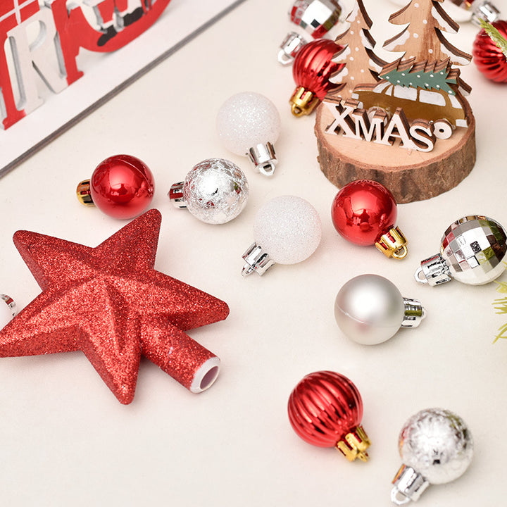 Dekoratives Weihnachtsornament-Set