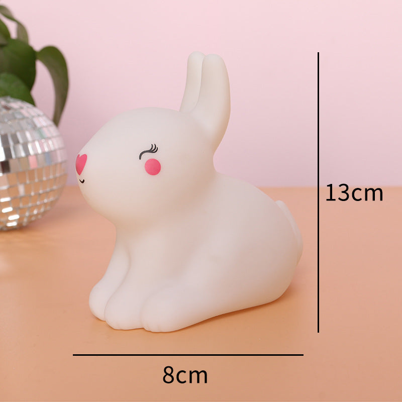 Silikon Soft-Touch LED Einhorn Nachtlicht Tischlampe