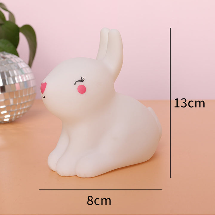 Silikon Soft-Touch LED Einhorn Nachtlicht Tischlampe