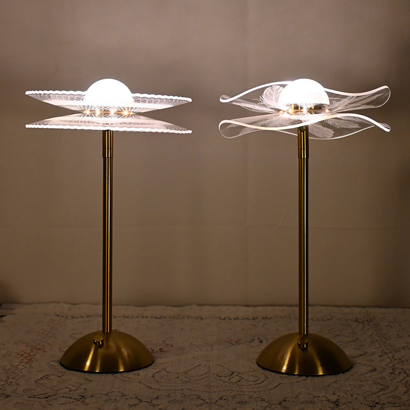 Dekorative Tischlampe