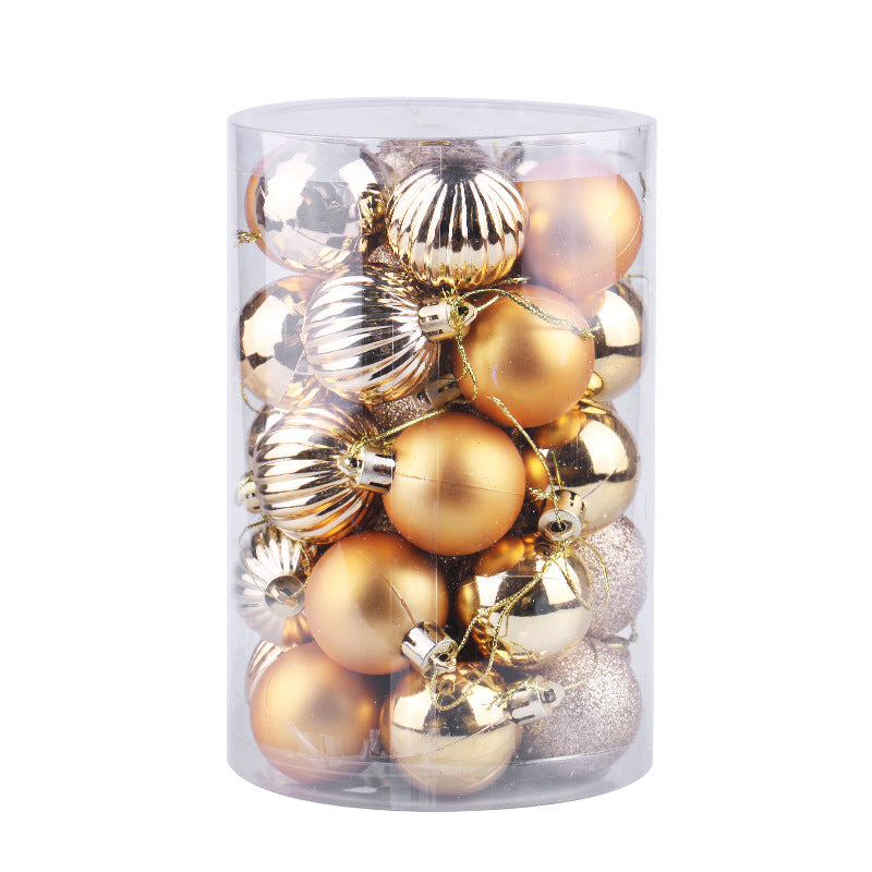 Dekorative Glas Kugeln Set