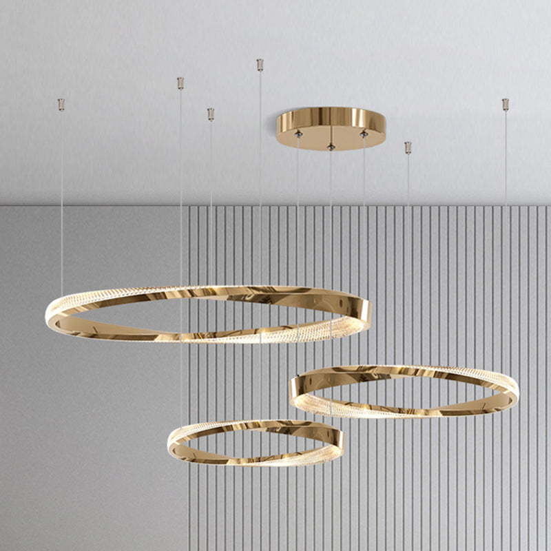 Moderne Aufhängungsring-Kronleuchter
